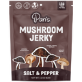 Pilz-Jerky mit Salz und Pfeffer
