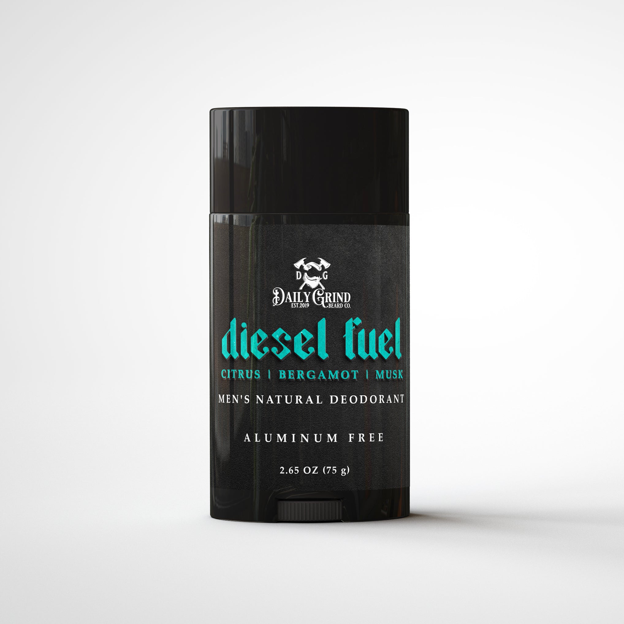 Diesel Fuel Natural Deodorant for Men - Citrus & Bergamot