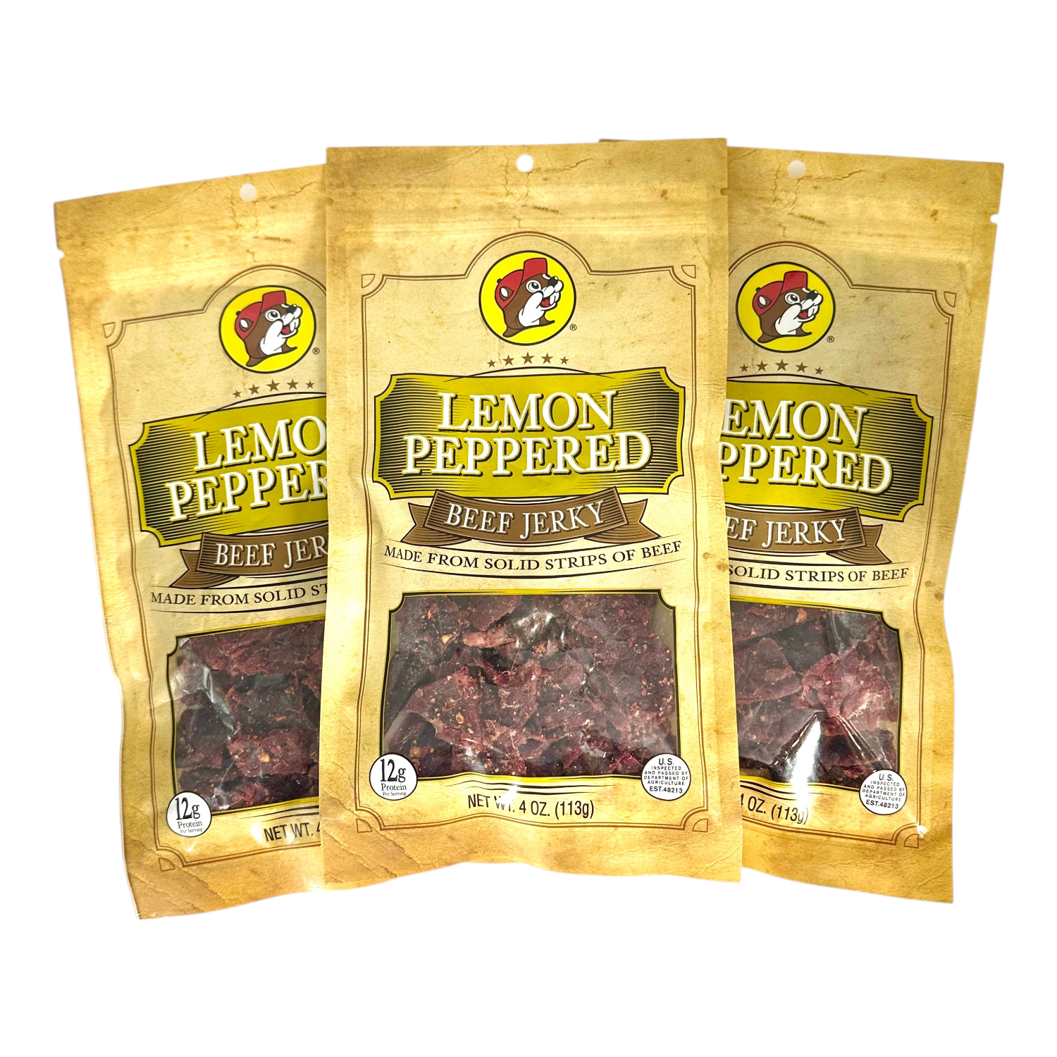 Rinderjerky mit Zitrone und Pfeffer