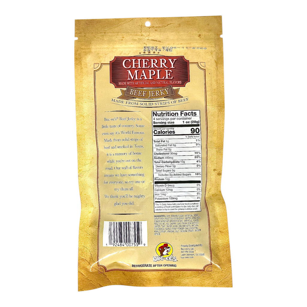 Rinderjerky mit Kirsch-Ahorn-Geschmack