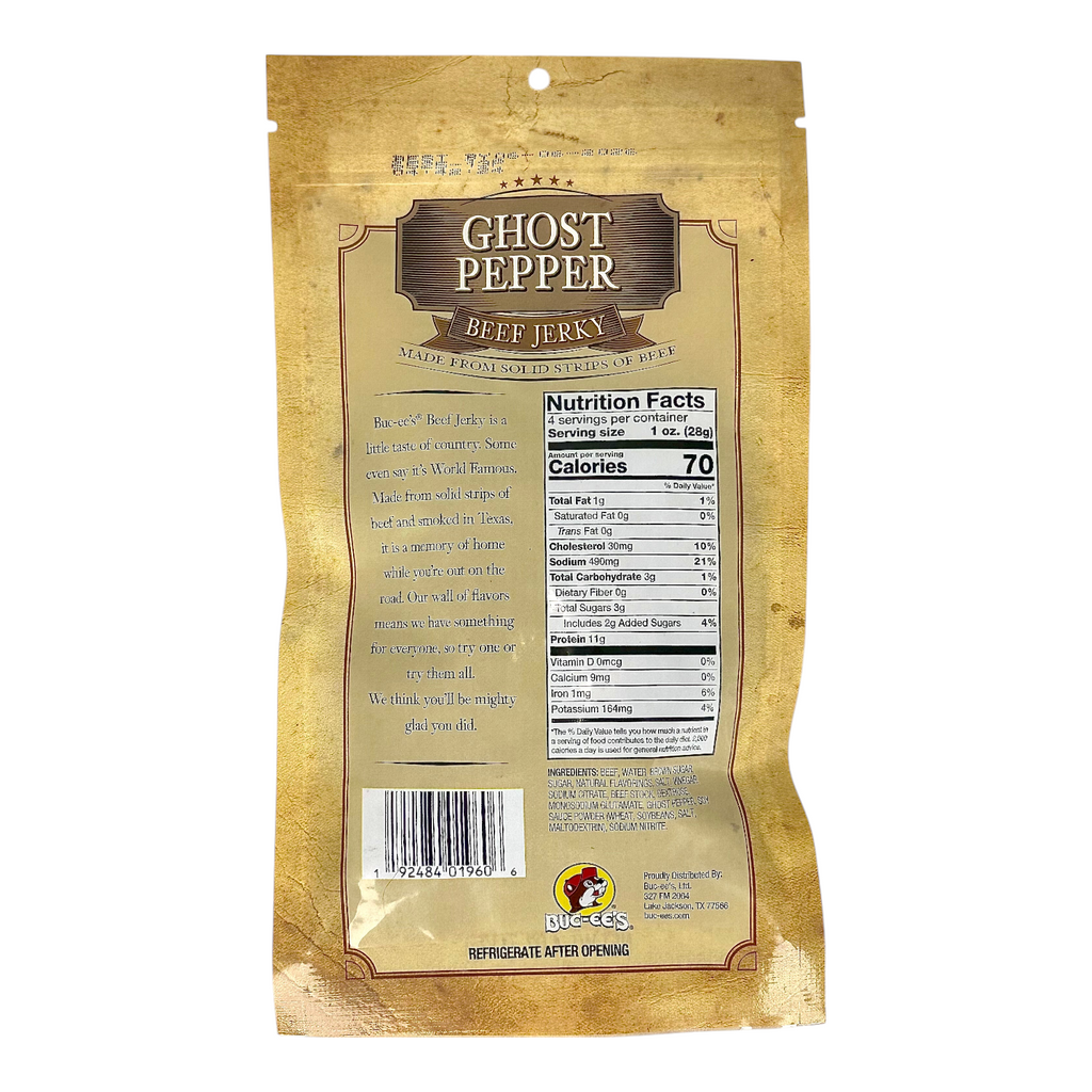Rindfleisch-Jerky mit Ghost Pepper