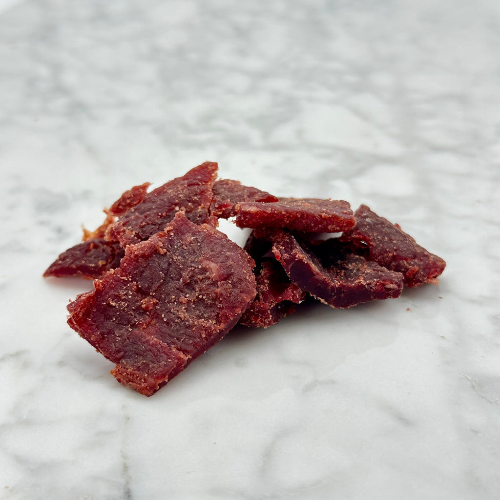 Rinderjerky mit Kirsch-Ahorn-Geschmack